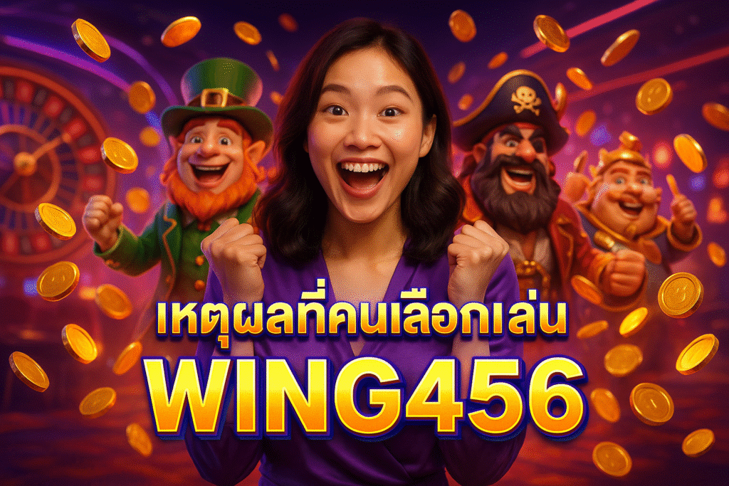 เหตุผลที่คนเลือกเล่น WING456