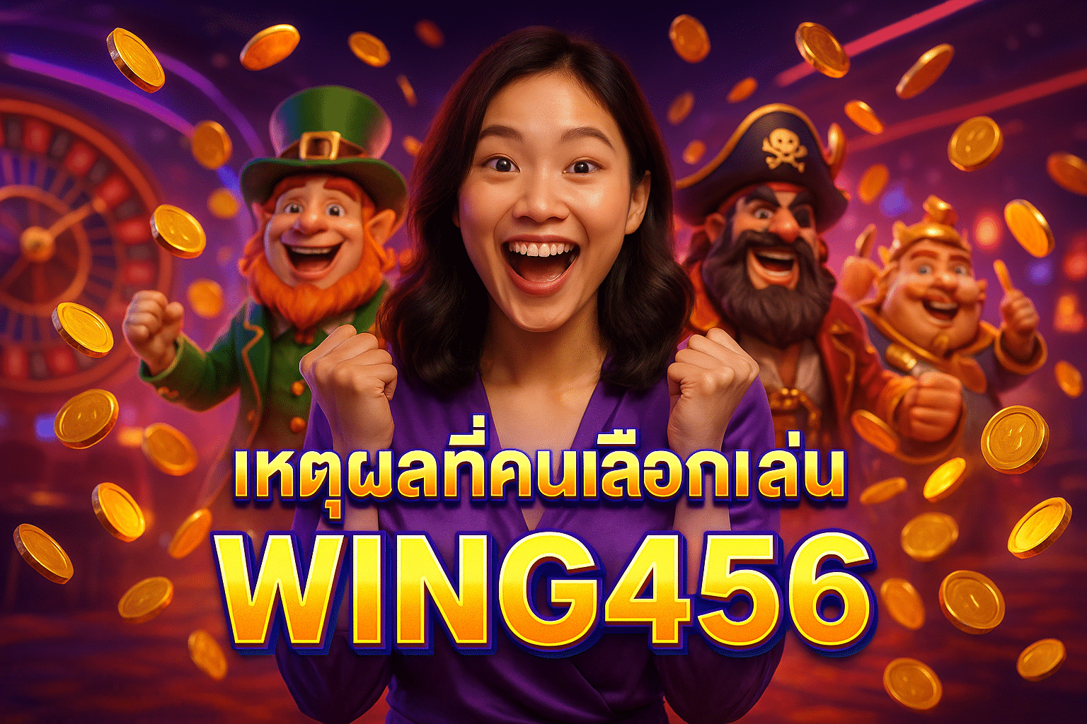 เหตุผลที่คนเลือกเล่น WING456