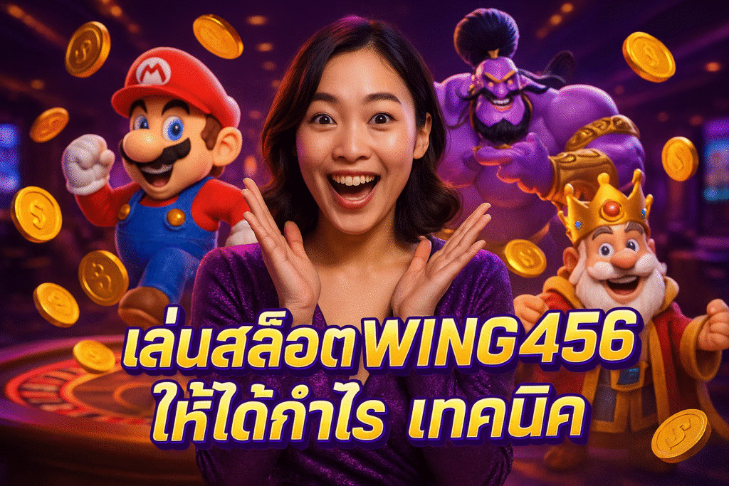 เล่นสล็อต WING456 ให้ได้กำไร เทคนิค