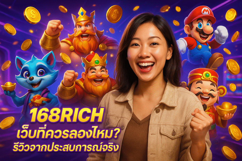 168RICH เว็บที่ควรลองไหม? รีวิวจากประสบการณ์จริง