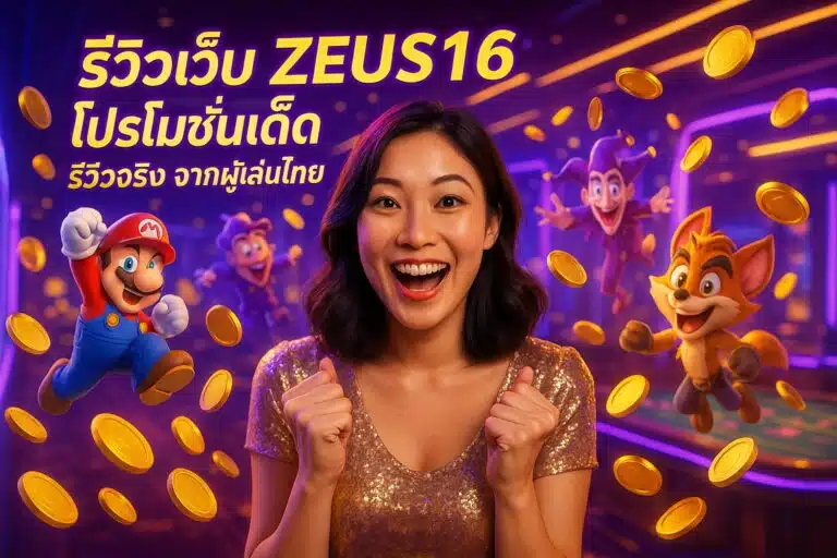 ZEUS168 โปรโมชั่นเด็ด รีวิวจริง จากผู้เล่นไทย